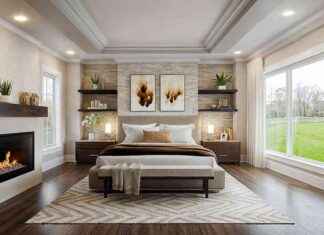 Inviting Large Master Bedroom Design Transformation: Before & After nviting-large-master-bedroom-design-transformation-before-after