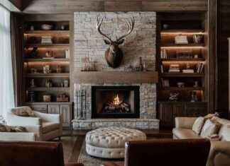 Mountain Rustic Home Interior Transformation – Decorilla Design mountain-rustic-home-nterior-transformation-decorilla-design