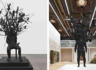 Nick Cave’s 26-Foot Tall Sculpture in Clock Tower nick-caves-26-foot-tall-sculpture-in-clock-tower