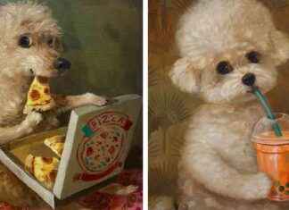 Humorous Animal Oil Paintings: Animals Acting Like Humans humorous-animal-oil-paintings-animals-acting-like-humans