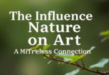 The Influence of Nature on Art: A Timeless Connection The Influence of Nature on Art: A Timeless Connection