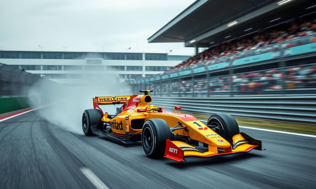 How Formula One's Speeds Inspire Contemporary Artists