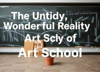 The Messy, Wonderful Truth About Art School The Untidy, Wonderful Reality of Art School