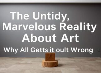 The Messy, Wonderful Truth About Art: Why We’re All Doing It Wrong The Untidy, Marvelous Reality About Art: Why We're All Getting It Wrong