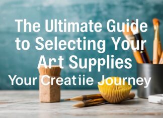 The Ultimate Guide to Choosing the Best Art Supplies for Your Creative Journey The Ultimate Guide to Selecting the Best Art Supplies for Your Creative Journey