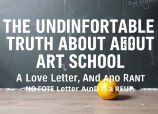 The Uncomfortable Truth About Art School: A Love Letter and a Rant The Uncomfortable Truth About Art School: A Love Letter and a Rant