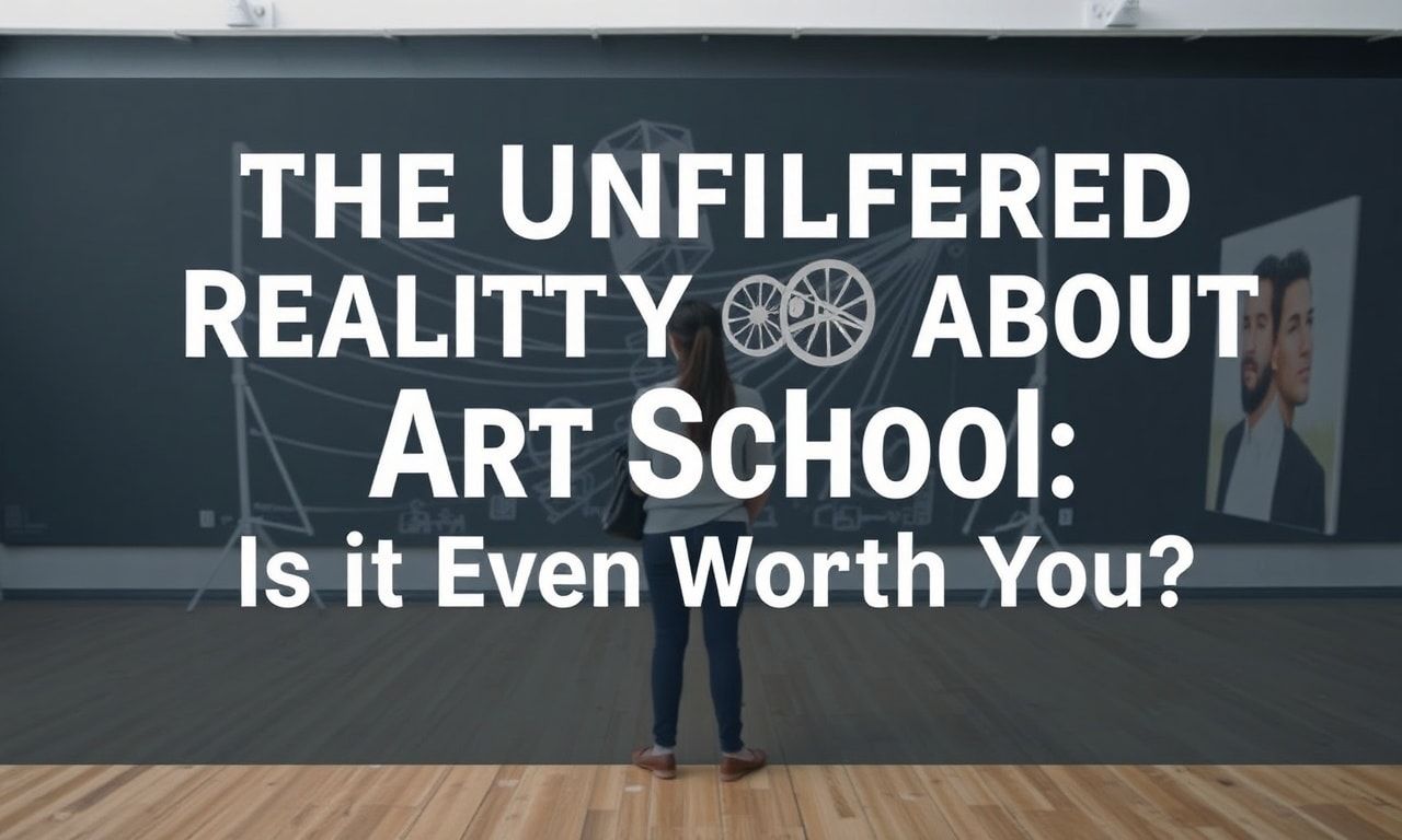 The Unvarnished Truth About Art School: Should You Even Bother?