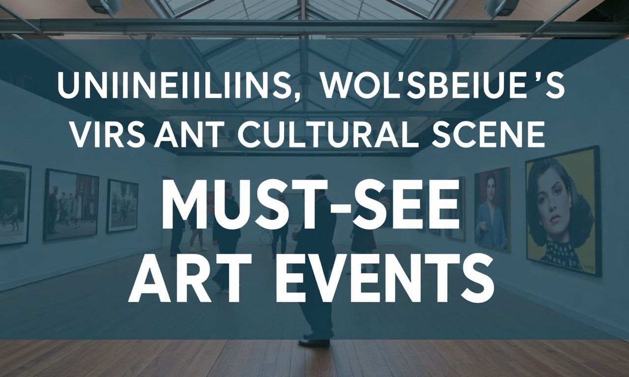 Unveiling Wolfsburg's Vibrant Cultural Scene: Must-See Art Events