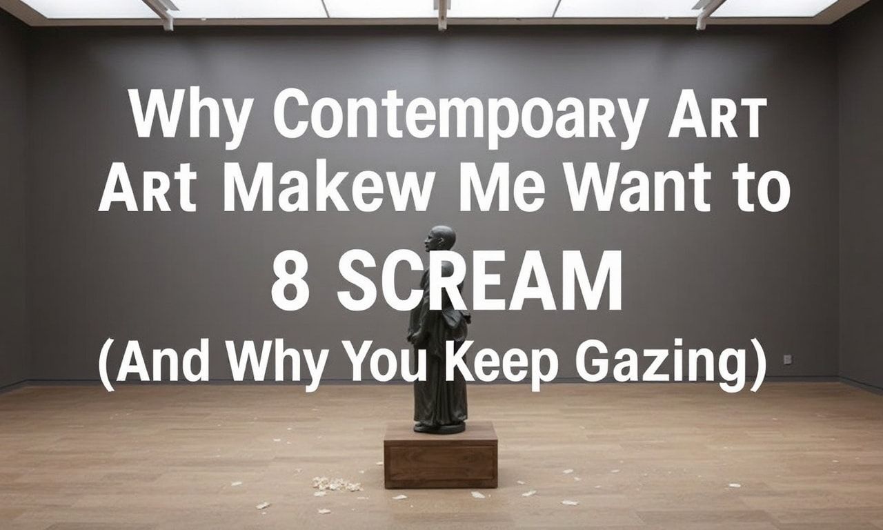 Why Modern Art Makes Me Want to Scream (And Why I Keep Looking)